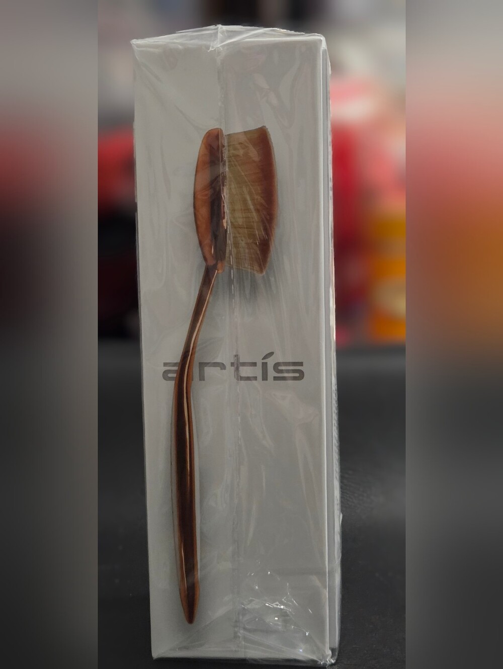 Artis Elite Collection Oval 7 Makeup Brush in Salted Caramel Finish